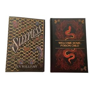 Signed The Sleepless by Jen Williams Owlcrate NEW
